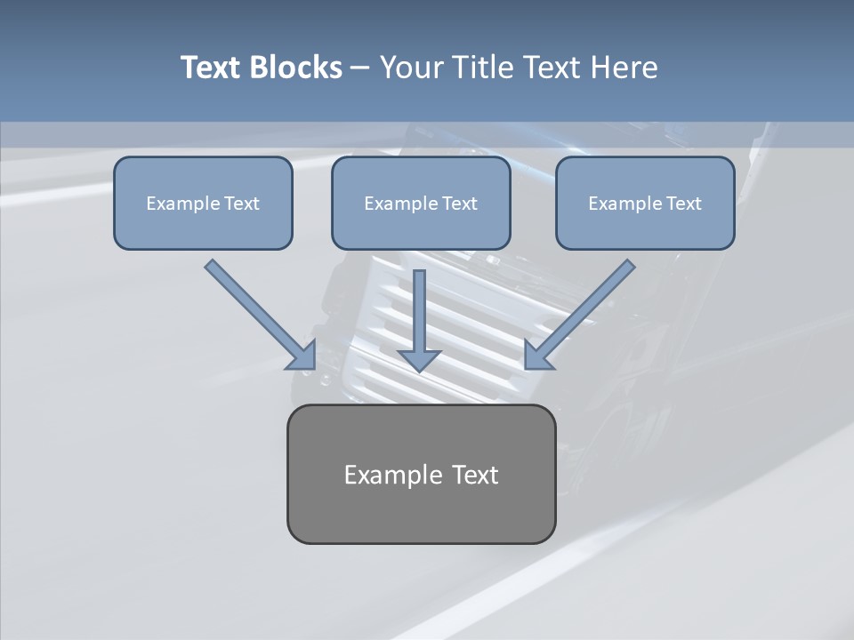 Semi Trucking Driving PowerPoint Template