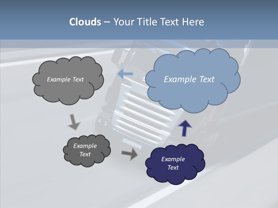 Semi Trucking Driving PowerPoint Template