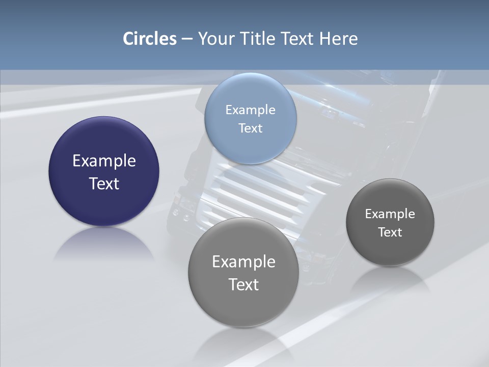 Semi Trucking Driving PowerPoint Template