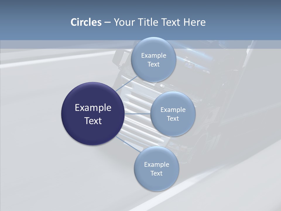 Semi Trucking Driving PowerPoint Template
