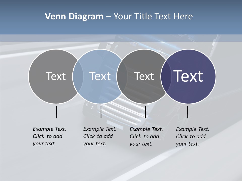 Semi Trucking Driving PowerPoint Template