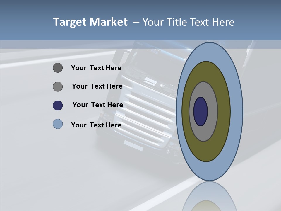 Semi Trucking Driving PowerPoint Template