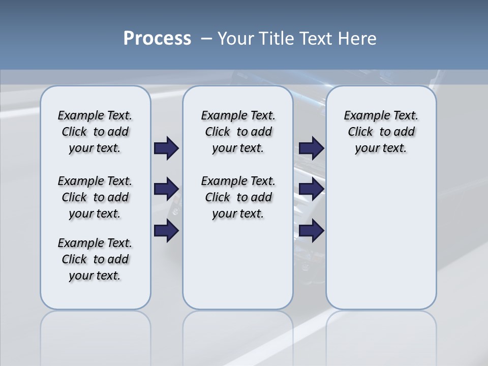 Semi Trucking Driving PowerPoint Template