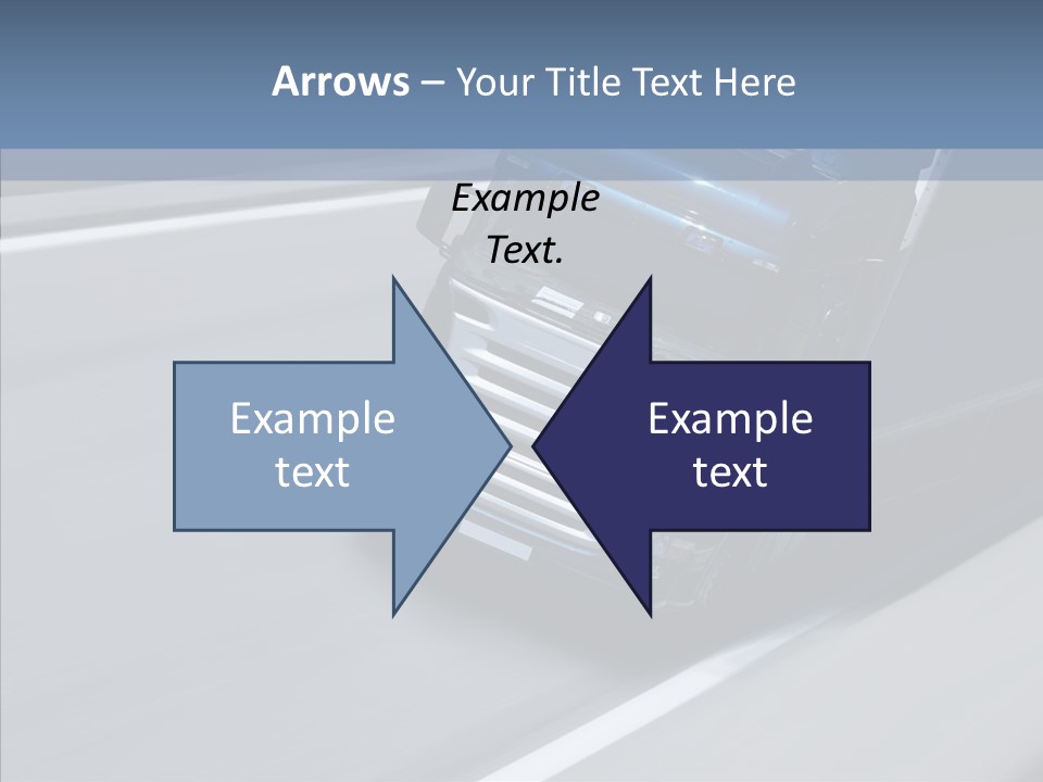 Semi Trucking Driving PowerPoint Template