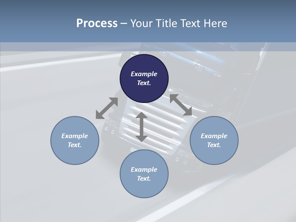 Semi Trucking Driving PowerPoint Template