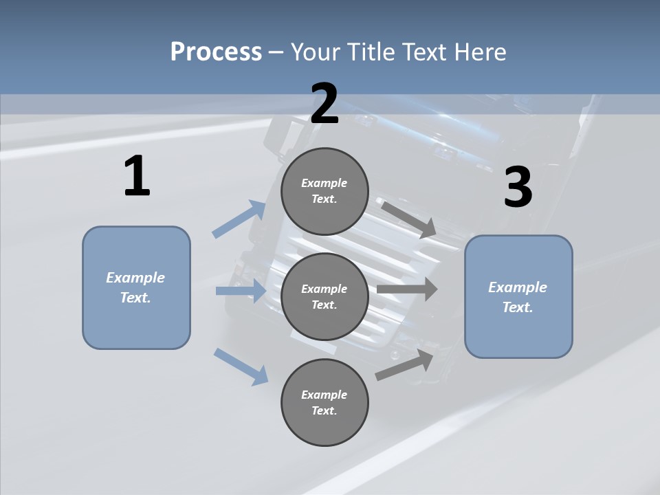 Semi Trucking Driving PowerPoint Template