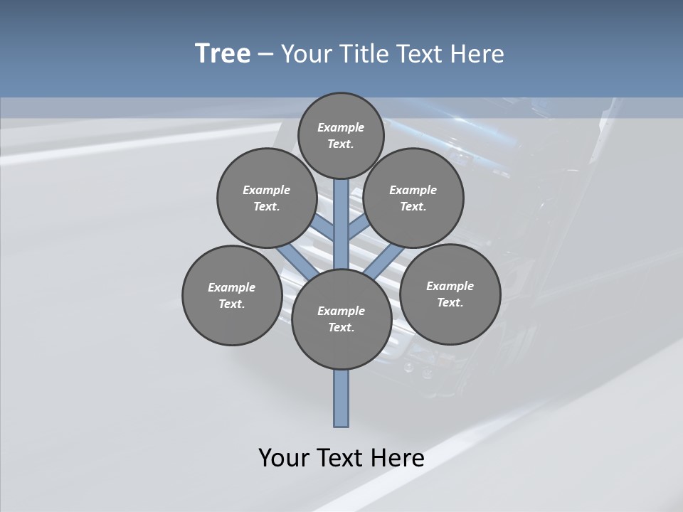 Semi Trucking Driving PowerPoint Template