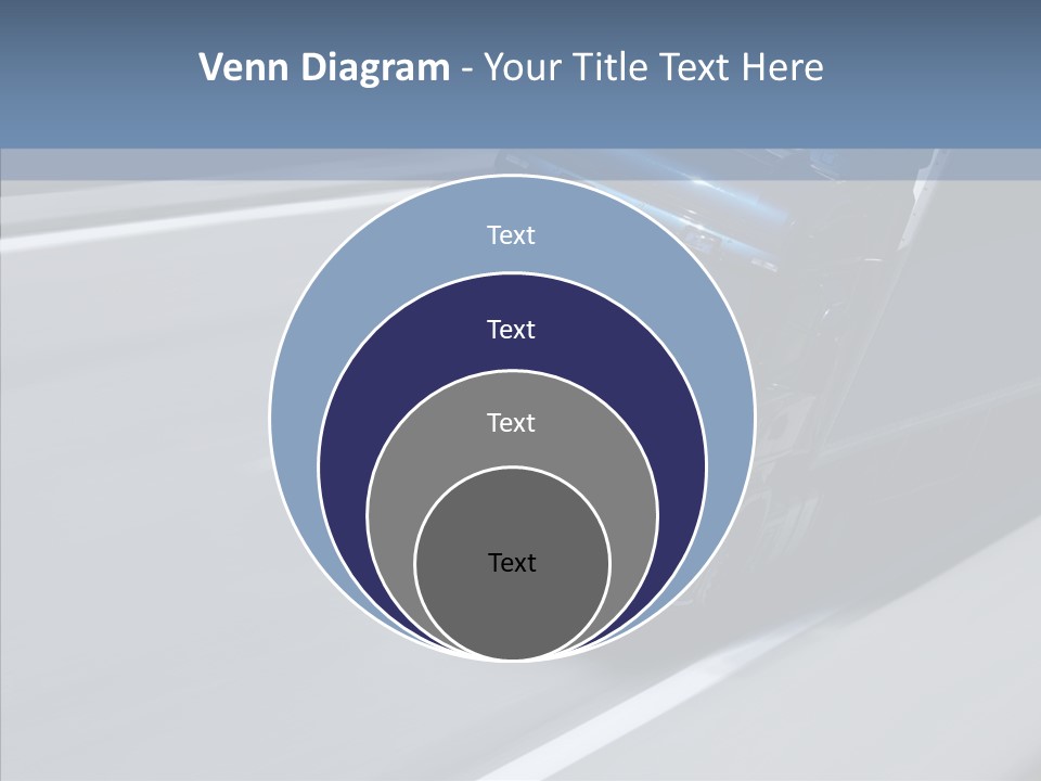 Semi Trucking Driving PowerPoint Template