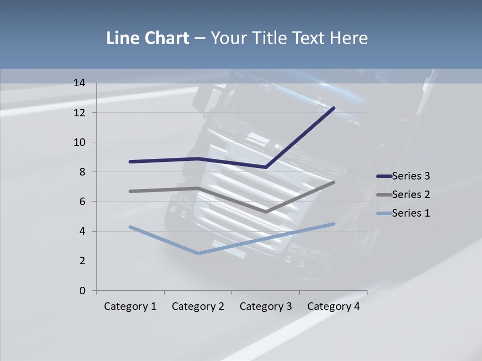 Semi Trucking Driving PowerPoint Template