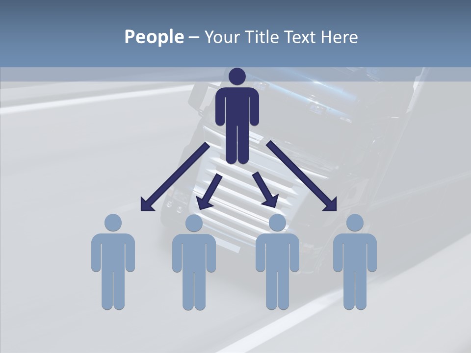 Semi Trucking Driving PowerPoint Template