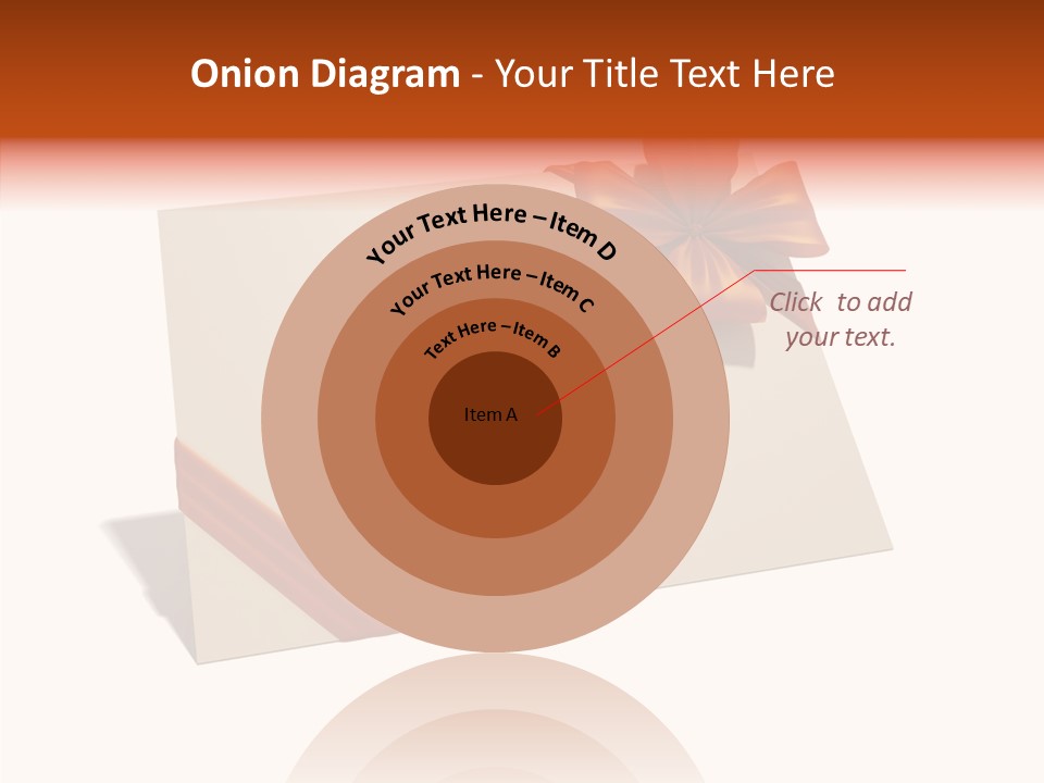 Orange Album Glaring PowerPoint Template