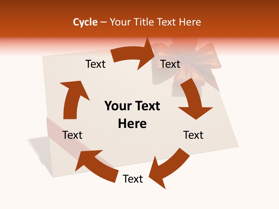 Orange Album Glaring PowerPoint Template