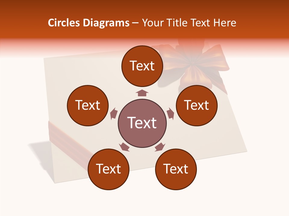 Orange Album Glaring PowerPoint Template