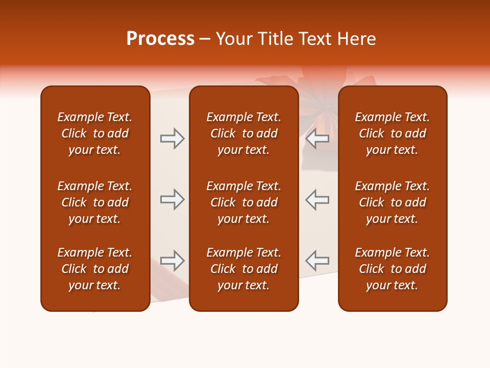 Orange Album Glaring PowerPoint Template