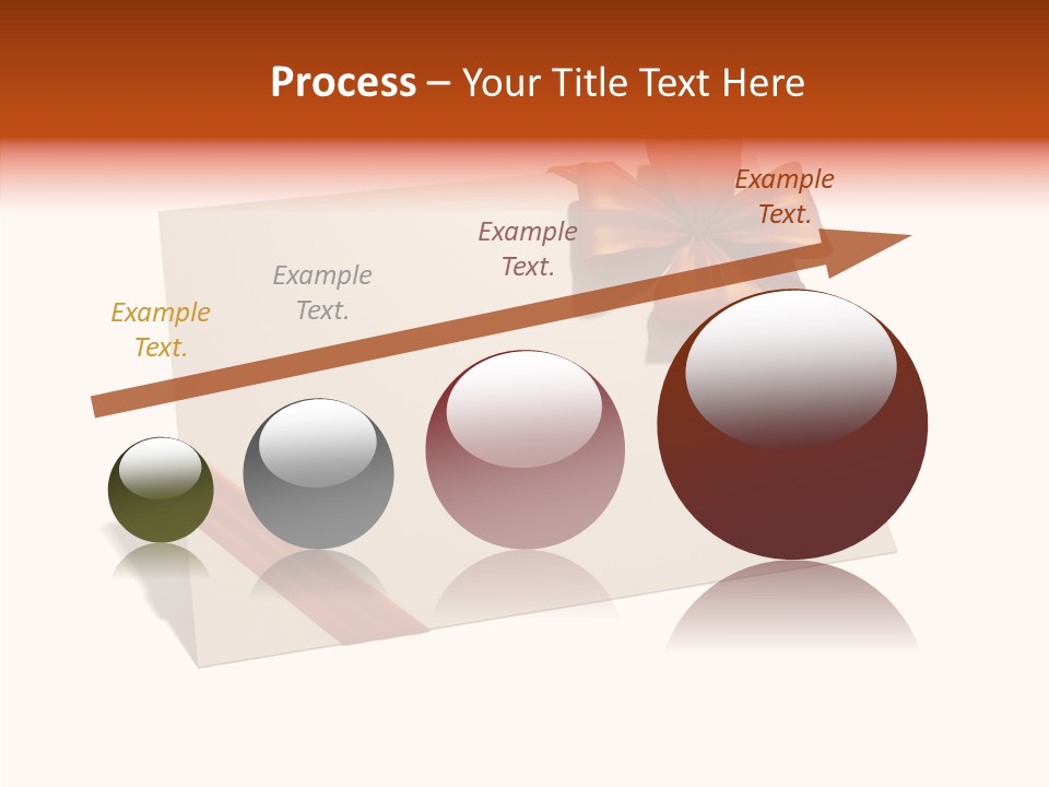 Orange Album Glaring PowerPoint Template