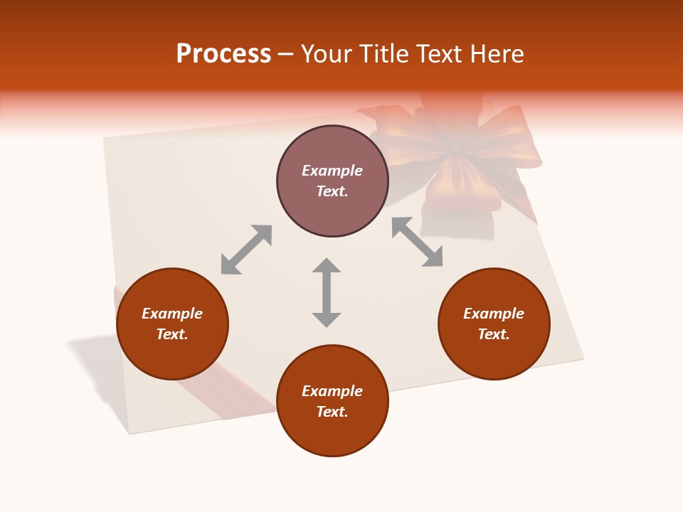 Orange Album Glaring PowerPoint Template