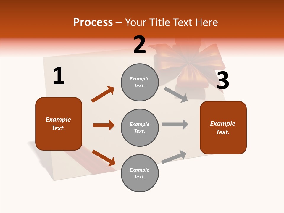 Orange Album Glaring PowerPoint Template