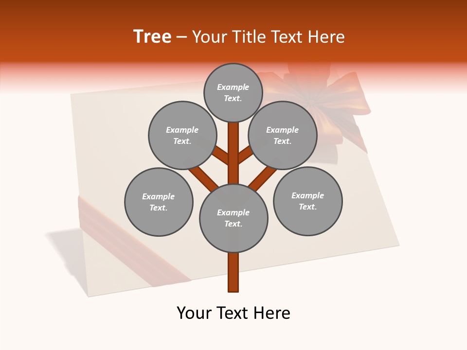 Orange Album Glaring PowerPoint Template