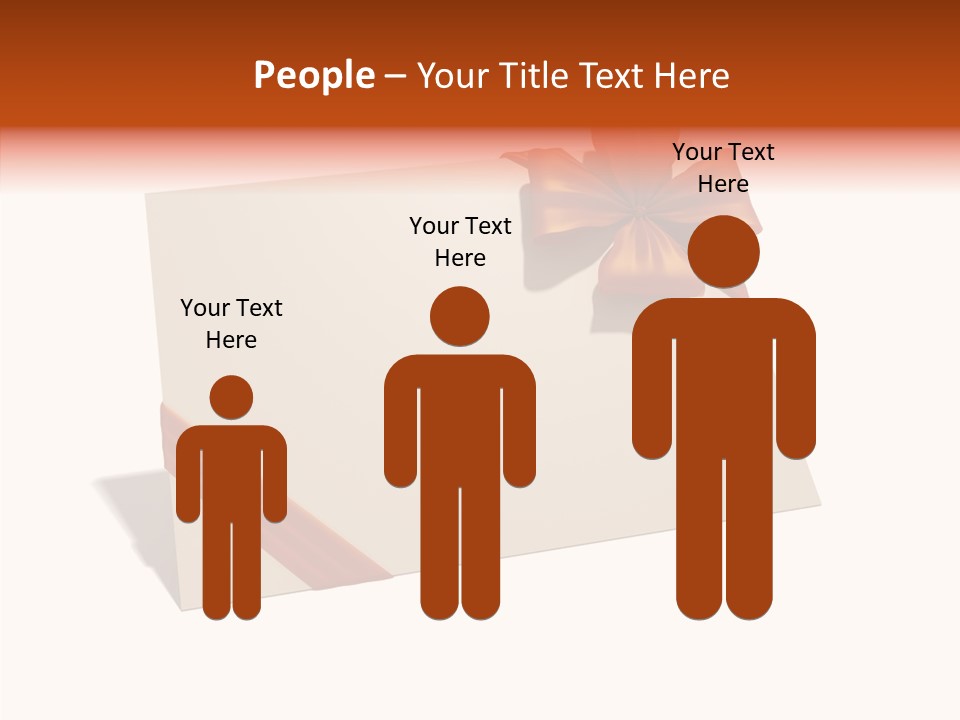 Orange Album Glaring PowerPoint Template