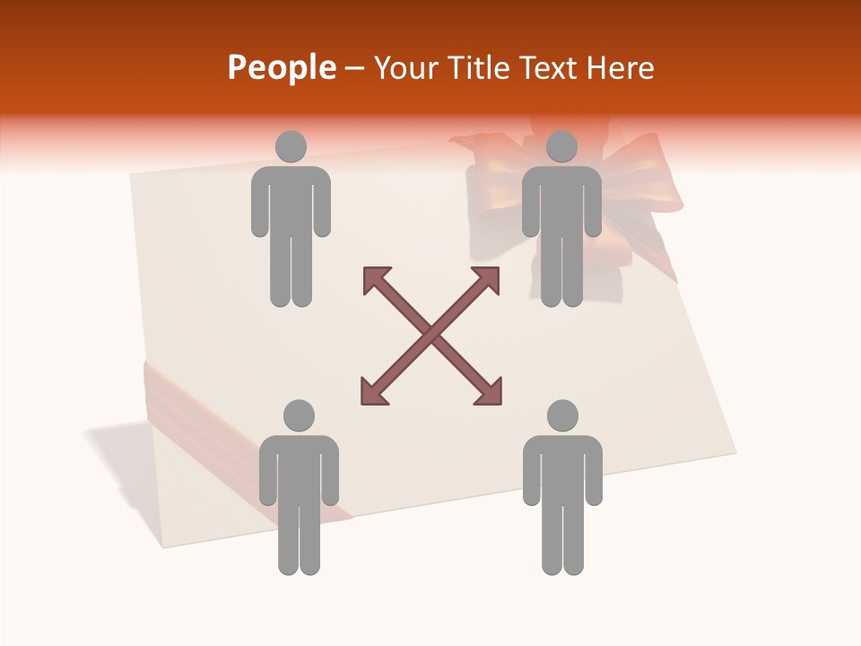 Orange Album Glaring PowerPoint Template