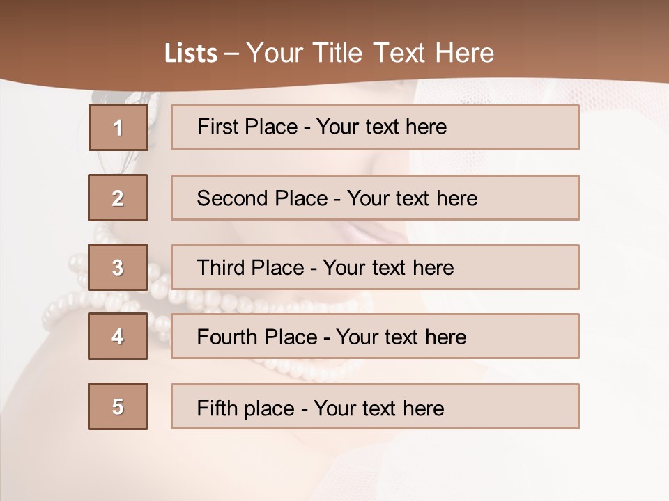 One Luxury Make Up PowerPoint Template