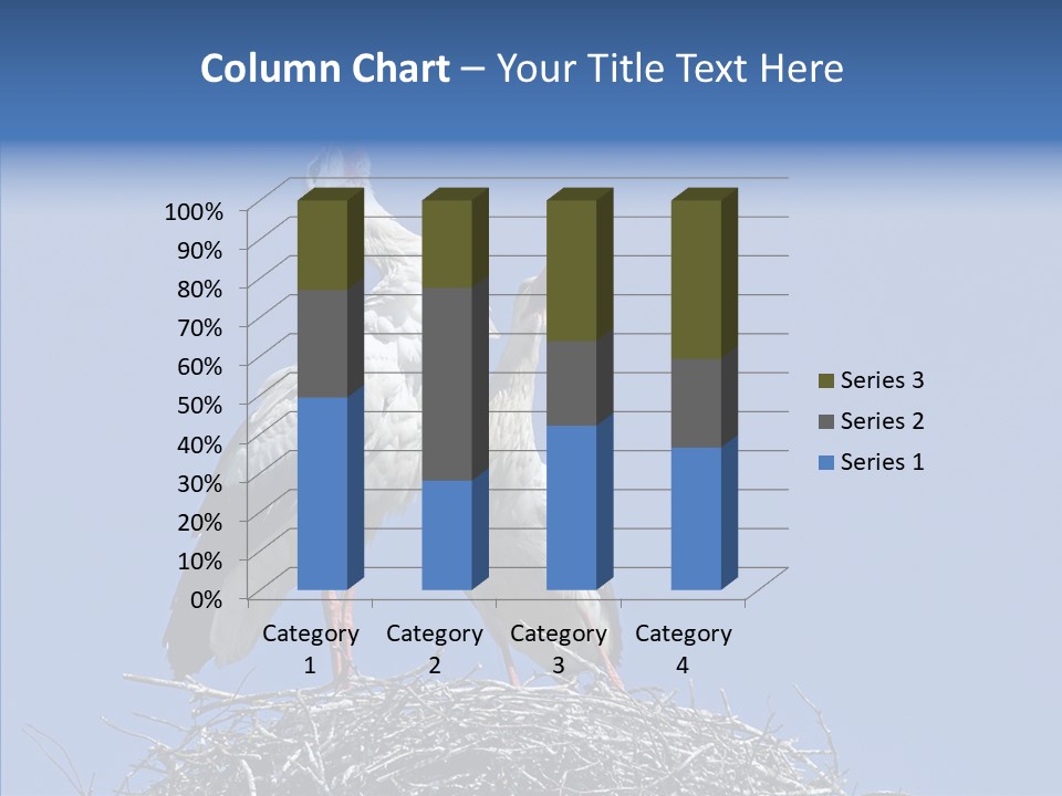 Life Bird Heterosexual PowerPoint Template