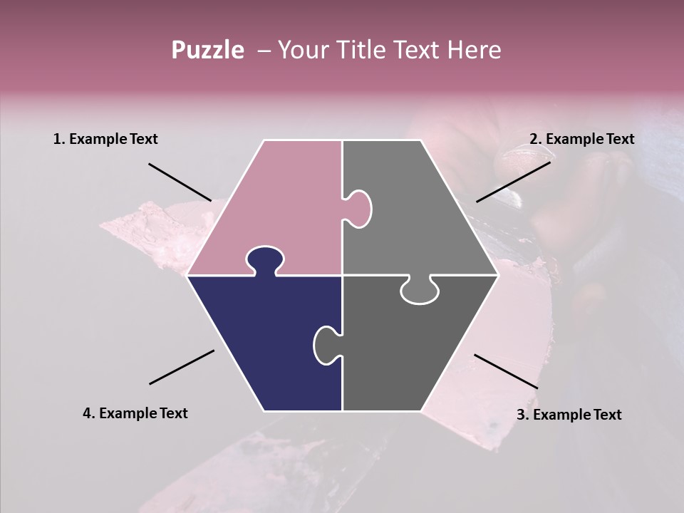 Denim Fix Worker PowerPoint Template