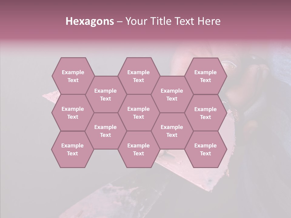 Denim Fix Worker PowerPoint Template