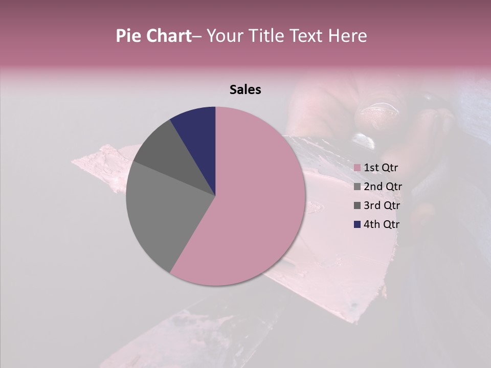 Denim Fix Worker PowerPoint Template