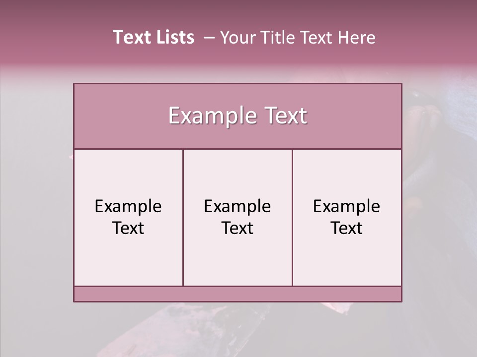 Denim Fix Worker PowerPoint Template