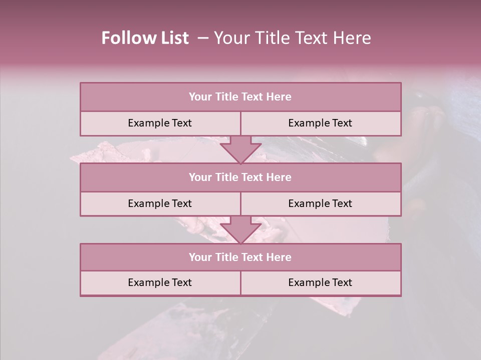 Denim Fix Worker PowerPoint Template