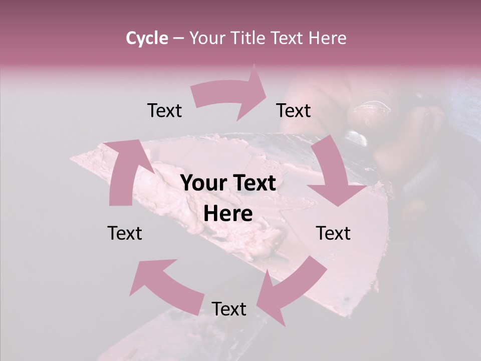 Denim Fix Worker PowerPoint Template
