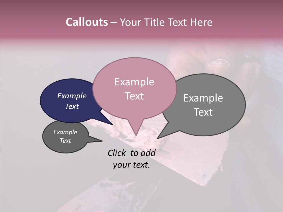 Denim Fix Worker PowerPoint Template
