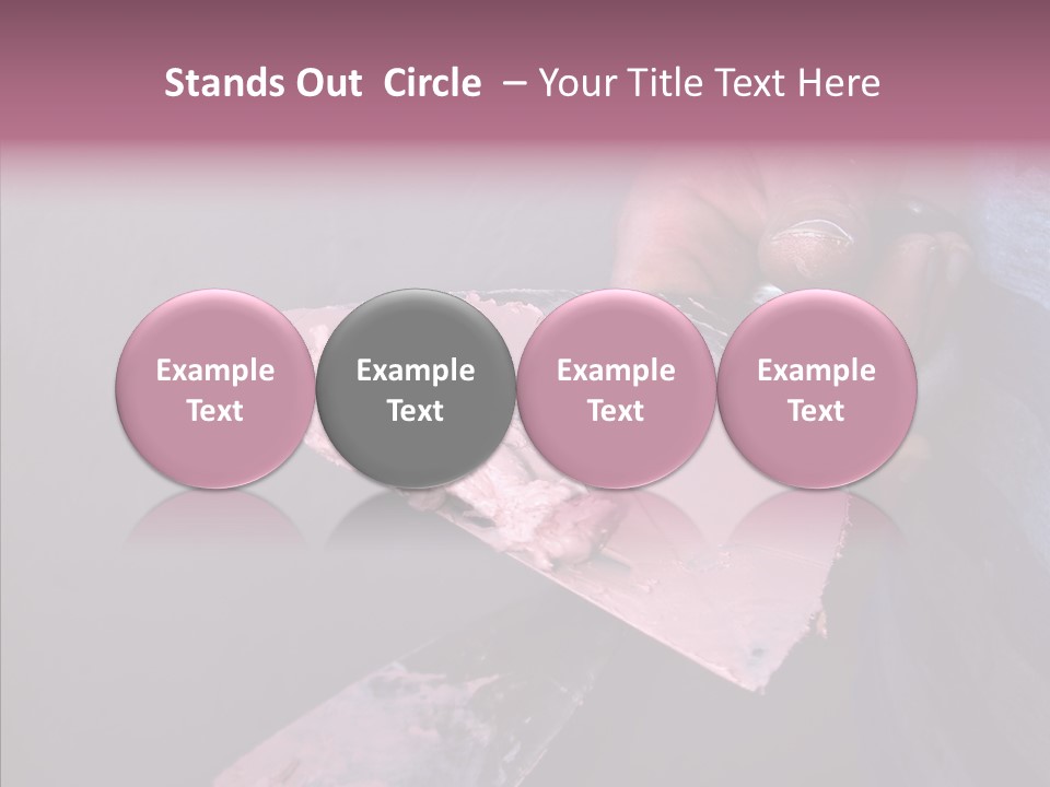 Denim Fix Worker PowerPoint Template