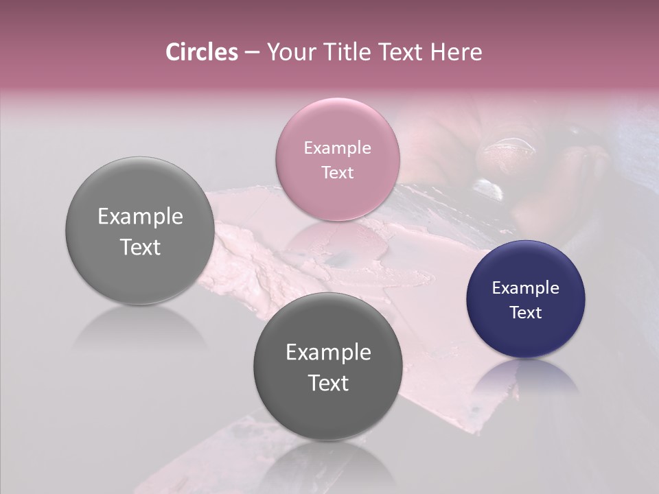 Denim Fix Worker PowerPoint Template
