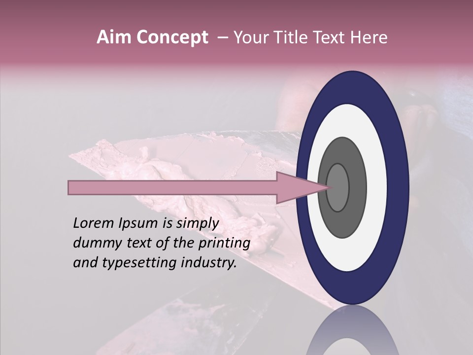 Denim Fix Worker PowerPoint Template