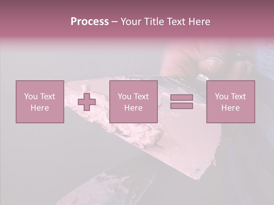 Denim Fix Worker PowerPoint Template