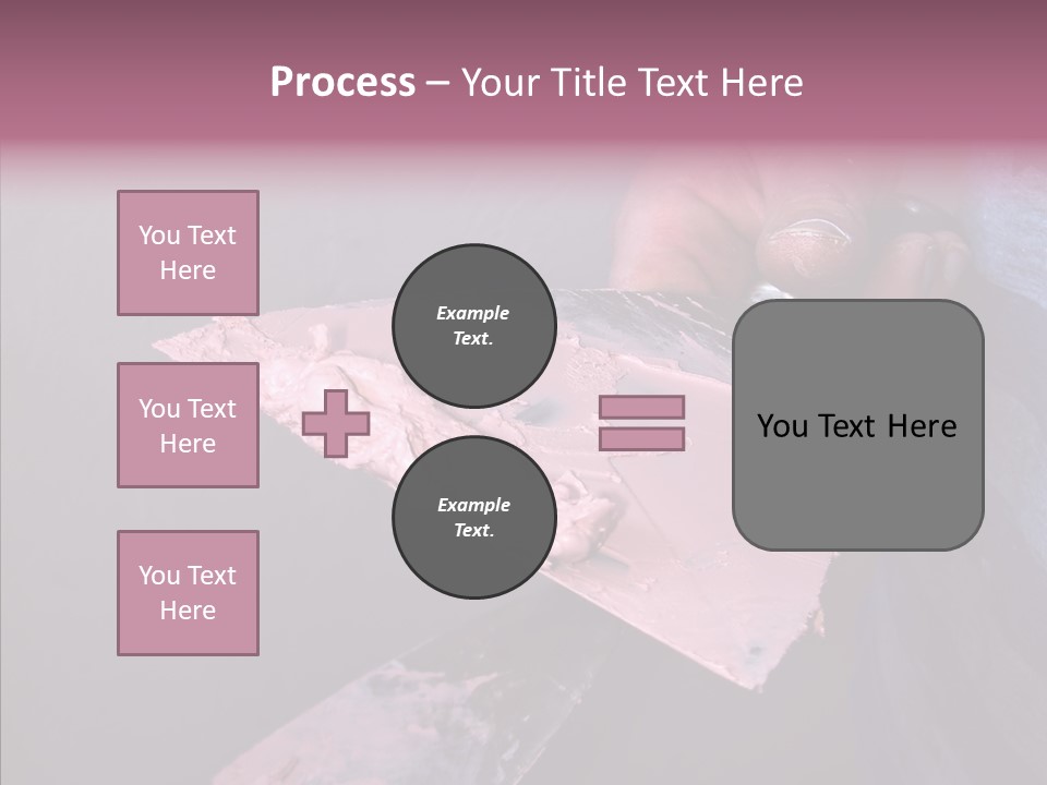 Denim Fix Worker PowerPoint Template
