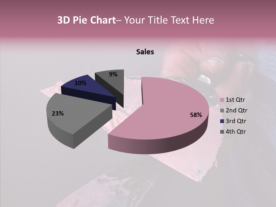 Denim Fix Worker PowerPoint Template