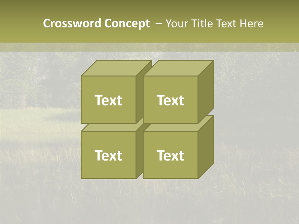 Nature Tree Daylight PowerPoint Template