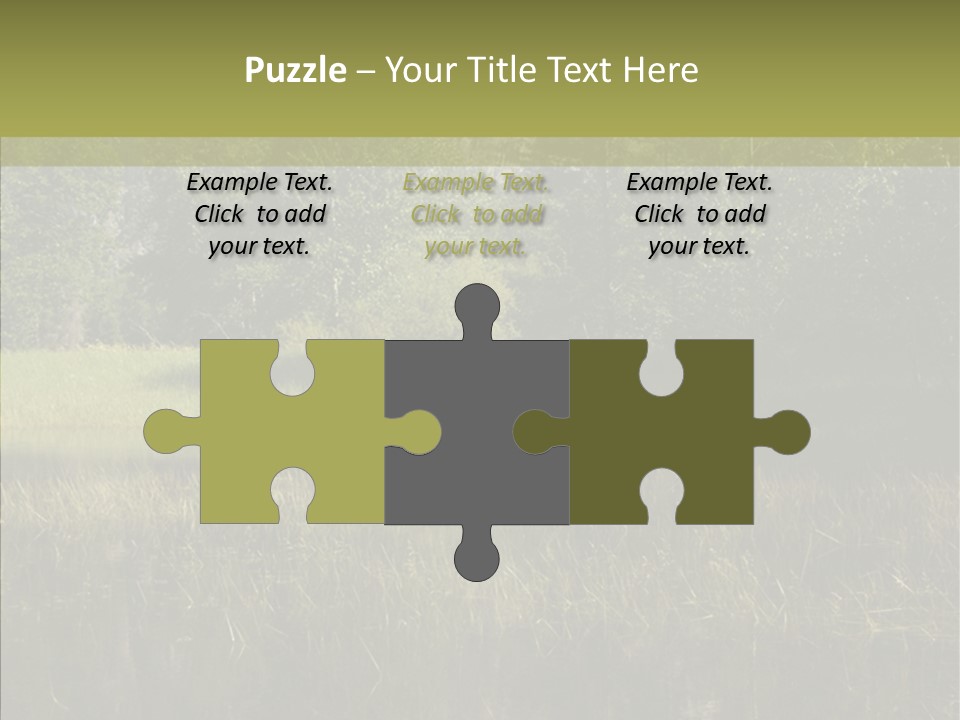 Nature Tree Daylight PowerPoint Template