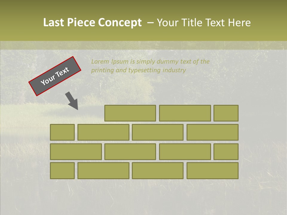 Nature Tree Daylight PowerPoint Template