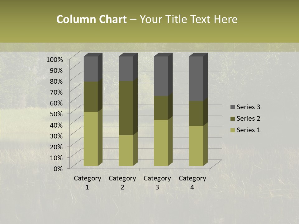 Nature Tree Daylight PowerPoint Template