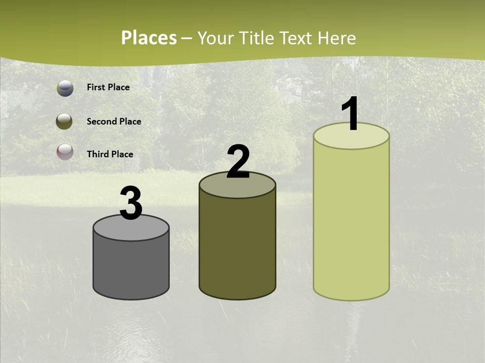 Cascade Pretty Hills PowerPoint Template