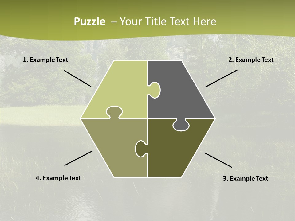 Cascade Pretty Hills PowerPoint Template