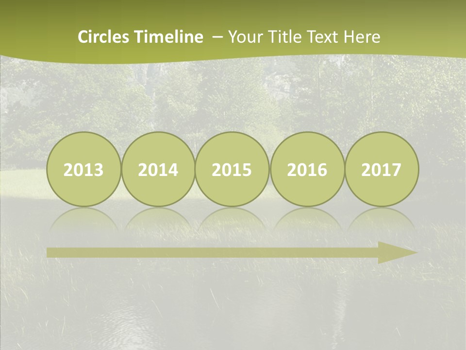 Cascade Pretty Hills PowerPoint Template