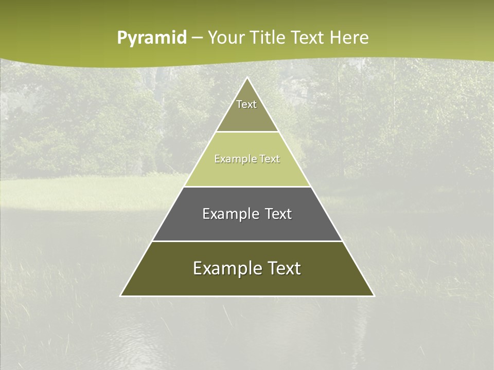 Cascade Pretty Hills PowerPoint Template