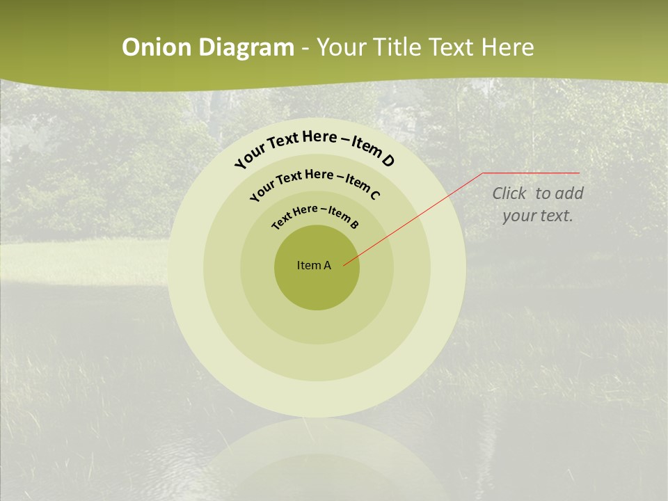 Cascade Pretty Hills PowerPoint Template