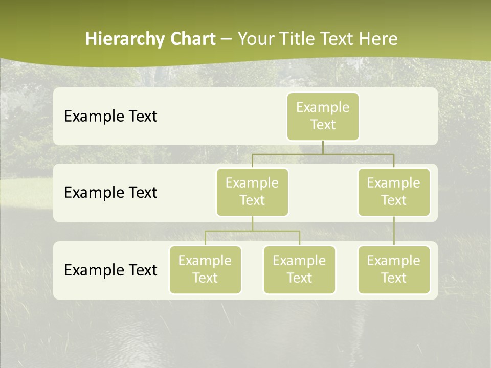 Cascade Pretty Hills PowerPoint Template