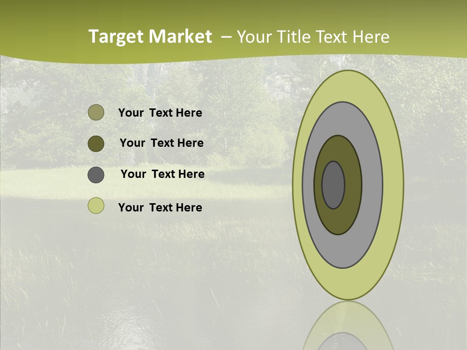 Cascade Pretty Hills PowerPoint Template